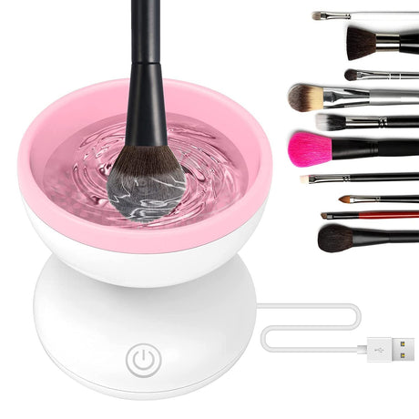 Makeup brush Automatic brush cleaner Rechargeable makeup tool cleaning artifact - V.I.P Digital Presence