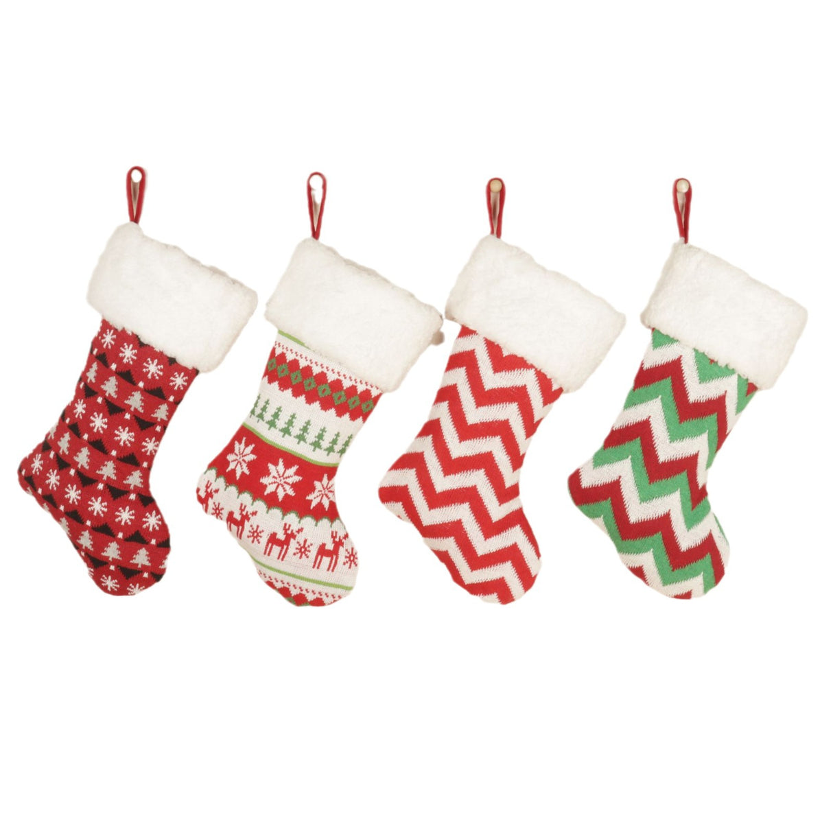 Christmas Knitted Socks Christmas Decorative Socks Candy Gift Bag Hanging Christmas Socks Hanging Gift Bag - V.I.P Digital Presence
