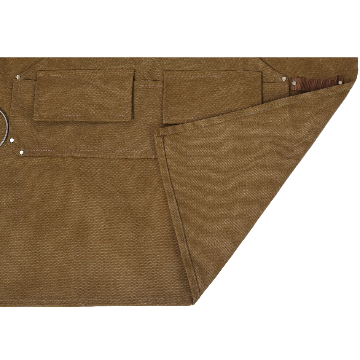 Long heavy-duty canvas tool apron, carpenter apron, carpenter 16 ounces, fully adjustable, no need for waxing - V.I.P Digital Presence
