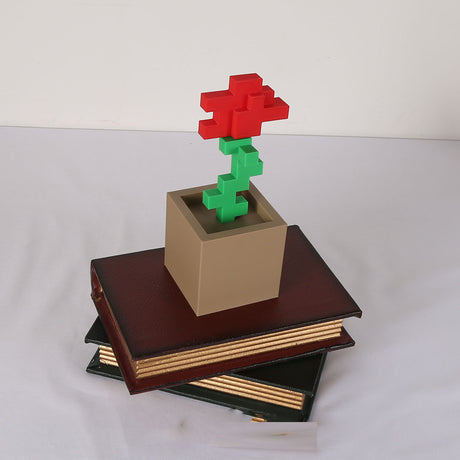 Miniature floral building blocks are suitable for home decoration - V.I.P Digital Presence