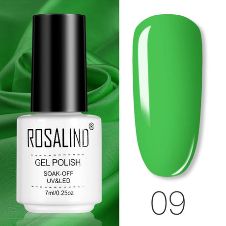 ROSALIND Gel Polish Set Manicure for Nails Semi Permanent Vernis top coat UV LED Gel Varnish Soak Off Nail Art Gel Nail Polish - V.I.P Digital Presence