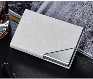 Itapkris Business ID Credit Card Holder For Women Men Fashion Brand Metal Aluminum Card Case PU Leather Porte Carte - V.I.P Digital Presence