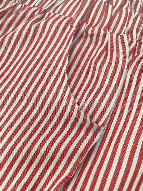 High Waist Striped Shorts - V.I.P Digital Presence