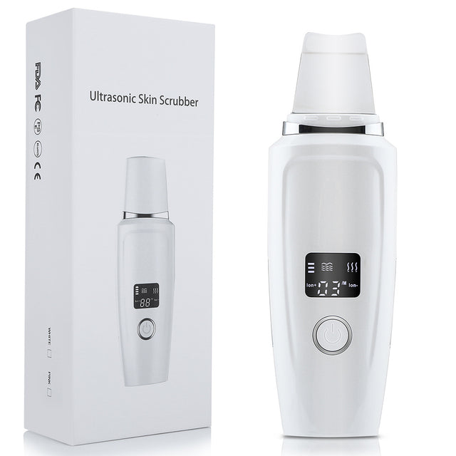 Hailicare Facial Ultrasonic Iontophoresis Export Skin Scraper LED LCD Screen Skin Scrubber - V.I.P Digital Presence