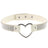 Japan's Harajuku Soft Girl Black Rhinestone Peach Heart Love-Shaped Collar Women's Neck Strap Collarbone Necklace Short - V.I.P Digital Presence