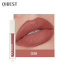 QIBEST Silky Lip Glaze Non-Stick Cup Does Not Fade Lip Gloss Makeup Color Liquid Lipstick Matte Moisturizing Lip Gloss - V.I.P Digital Presence