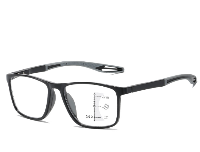 Classical Multifocal Progressive Reading Glasses Vintage Women Men Sports Presbyopia Eyewear Finished Optical Eyeglasses Diopter - V.I.P Digital Presence