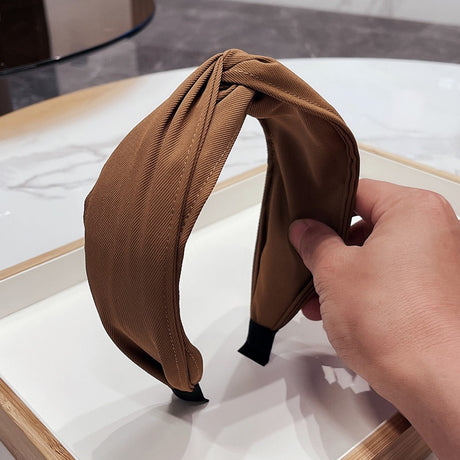 Fashionable fabric cross bow headband - V.I.P Digital Presence