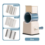 Household vegetable cutting artifact hand roller multifunctional potato shredder shredder slicer grinding powder wiper - V.I.P Digital Presence