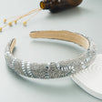 Hair Hoop Fashion New Design Shiny Gypsophila Thin Sponge Headband Korean High-End High-Skull Top Hair Accessories - V.I.P Digital Presence