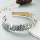 Hair Hoop Fashion New Design Shiny Gypsophila Thin Sponge Headband Korean High-End High-Skull Top Hair Accessories - V.I.P Digital Presence
