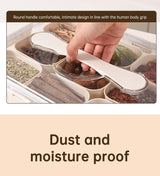 Design Sealed Snackle Storage Box With 9pcs Divider Plastic Divided Veggie Tray With Lid And Handle - V.I.P Digital Presence