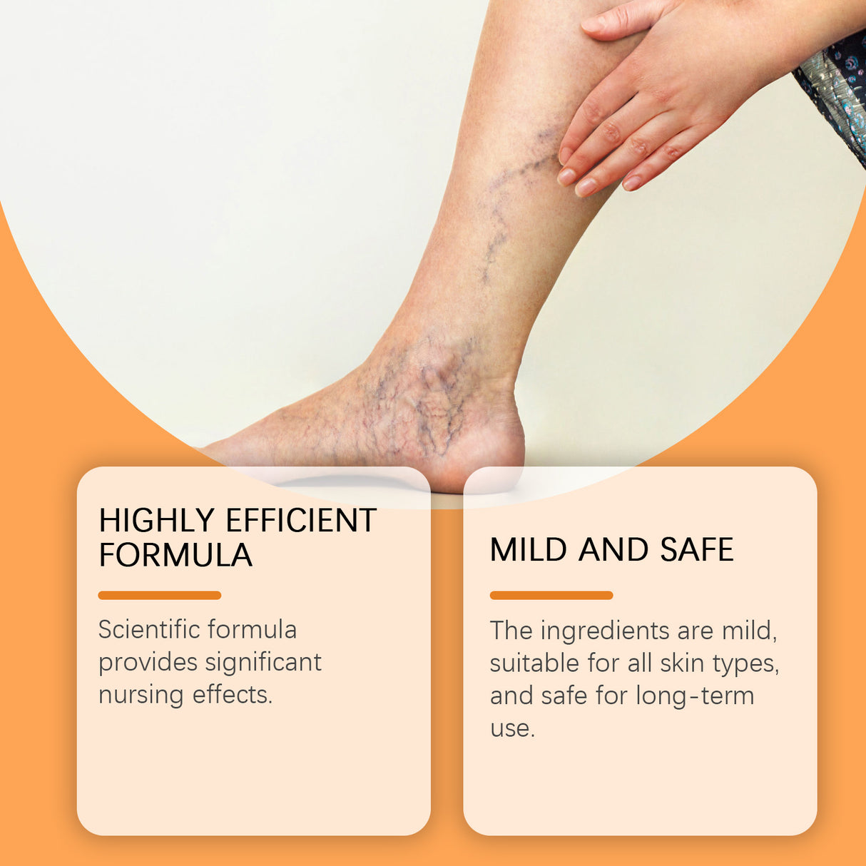 Leg Care Patch To Relieve Leg Discomfort, Blue Veins And Bumps Mild Formula To Protect Leg Vitality - V.I.P Digital Presence