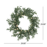 29" SNOWBERRY WREATH - V.I.P Digital Presence