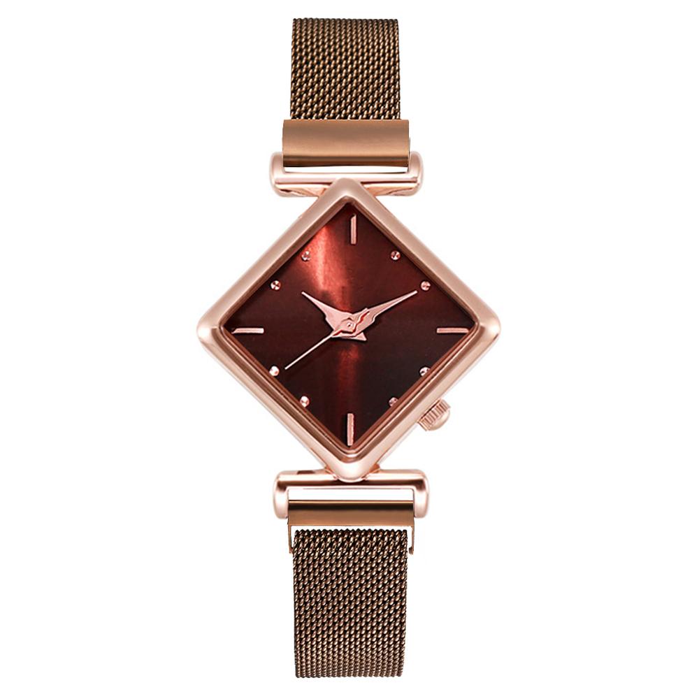 Women Square Watch Luxury Ladies Quartz Magnet Buckle Gradient Color Watches Relogio Feminino For Gift Clock - V.I.P Digital Presence