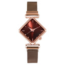 Women Square Watch Luxury Ladies Quartz Magnet Buckle Gradient Color Watches Relogio Feminino For Gift Clock - V.I.P Digital Presence