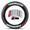 [One-piece set] Tire letter sticker one-piece set One-piece set Suitable for 4 tires No accessories included - V.I.P Digital Presence