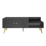 Modern Shoe Storage Bench with Hidden Storage and Upholstered Cushions for Bedside, Living Room and Entryway (Gray) - V.I.P Digital Presence