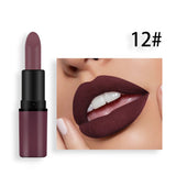 Matte Lipstick Bean Paste Plum Color Sexy Red Nude Beige Brown Red Bullet Lipstick - V.I.P Digital Presence