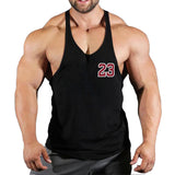 Sportswear vest men's round neck men's cotton vest loose shoulder sleeveless basketball suit - V.I.P Digital Presence