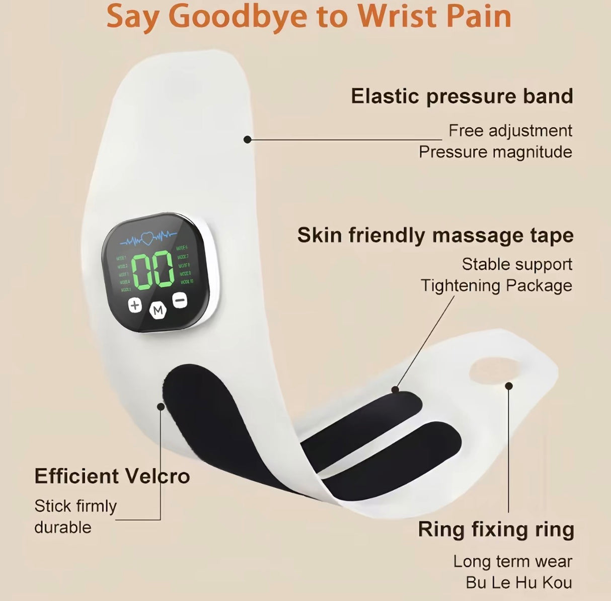 PulseEase Wrist Massager