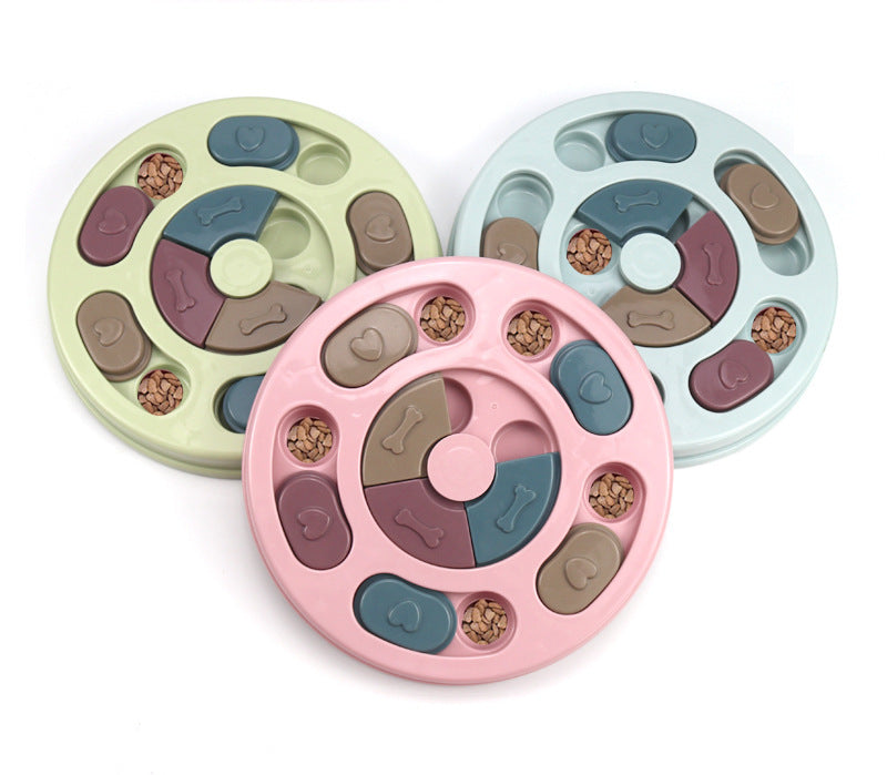 Interactive Slow Feeder Dog Bowl - Puzzle Toy for Pets - V.I.P Digital Presence