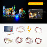 LP building block lighting suitable for LEGO Lord of the Rings 10316 Yugu Rivendell Castle LED remote control lighting - V.I.P Digital Presence