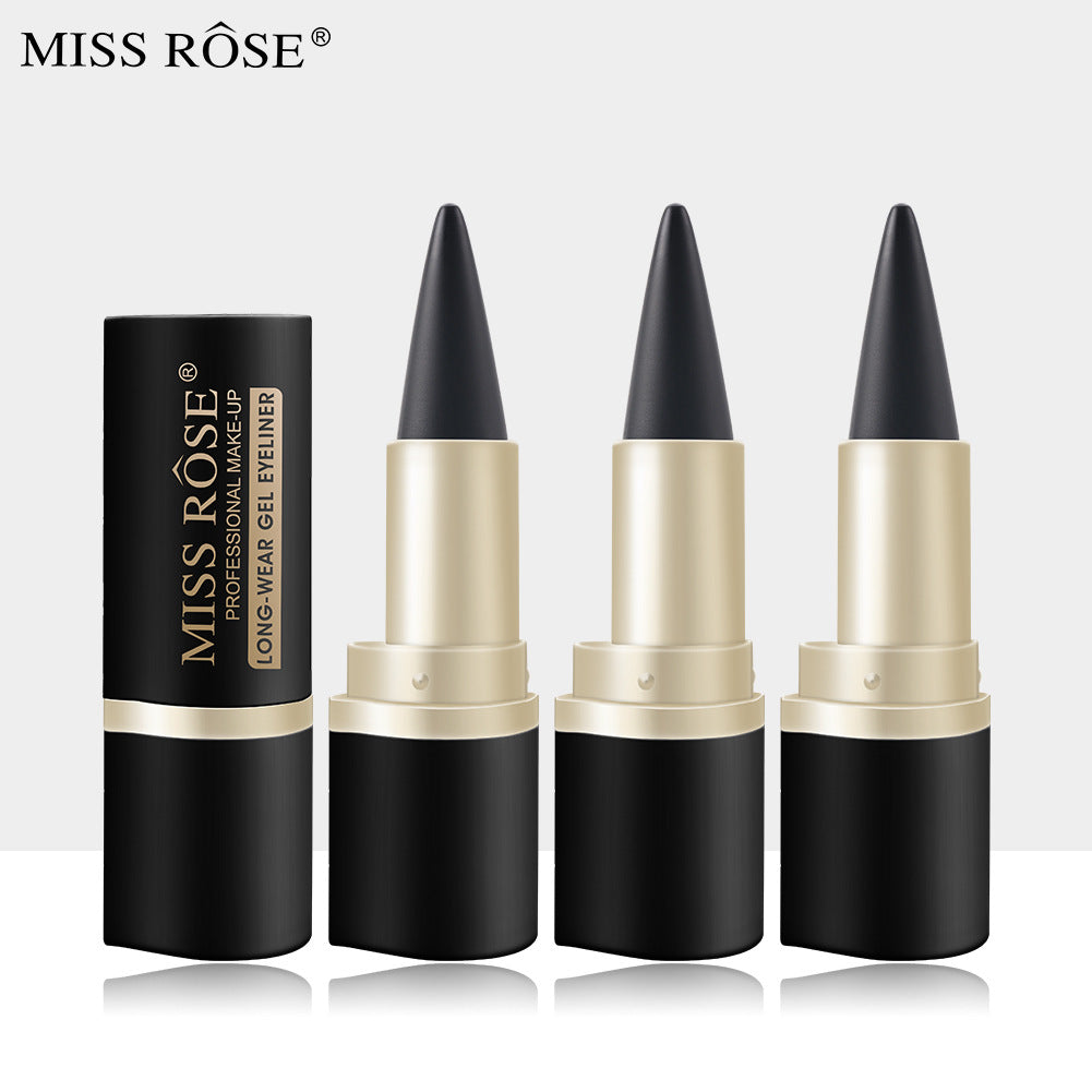 Waterproof Eyeliner Quick Drying Matt Eyeliner Single Head Black Solid Rich Eyeliner Ointment - V.I.P Digital Presence