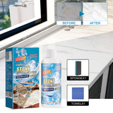 Stone Crystal Plating Kitchen Quartz Stone Tile Countertop Scratch Repair Cleaning Stain Brightener - V.I.P Digital Presence