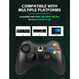 Suitable for Xbox 360/Xbox 360 slim/PC wireless controller 2.4G wireless connection dual vibration controller - V.I.P Digital Presence
