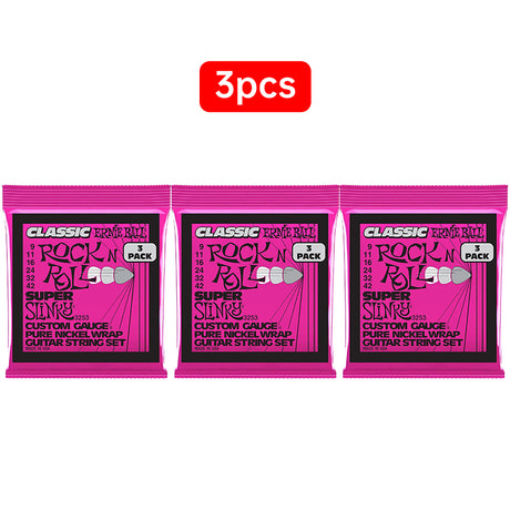 EB Regular Slinky Classic pure nickel electric guitar strings, 10 - 46 gauge (P03251) - V.I.P Digital Presence