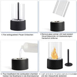 Indoor small outdoor alcohol fireplace lamp for household heating fireplace tabletop with real fire tabletop fire pit - V.I.P Digital Presence