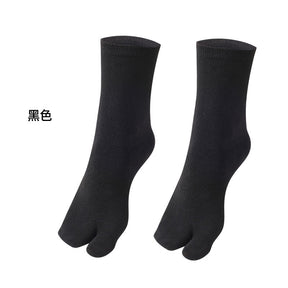 Men and Women Summer Fiber Two Finger Socks Black Kimono Flip Flop Sandal Split  Toe Socks New - V.I.P Digital Presence