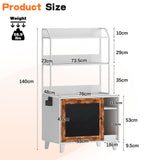 Graffiti with 2 storage racks and 1 door cat litter box shell, hidden cat litter box with rack shell furniture white - V.I.P Digital Presence