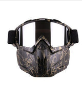 Men Women Ski Snowboard Snowmobile Goggles Snow Winter Windproof Skiing Glasses Motocross Sunglasses with Face Mask - V.I.P Digital Presence