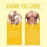Bee Venom Chest Firming Massage Cream Men's Chest Treatment Firming Chest Massage Body Cream - V.I.P Digital Presence