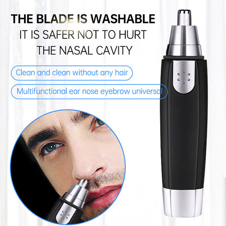 Hair Clipper, Electric Nose Hair Clipper, Mens Shaving Nose Hair Clipper, Mens Nose Hair Clipper, Nose Hair Clipper, Scissors - V.I.P Digital Presence