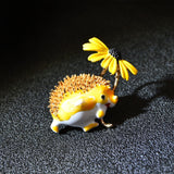 CINDY XIANG Cute Hedgehog Brooch Fashion Daisy Brooches For Women Animal Jewelry Funny Winter Design High Quality - V.I.P Digital Presence