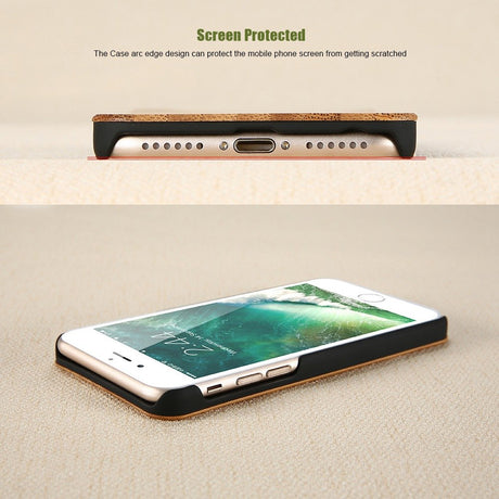Geniune Bambus Fall Für iPhone 6 6 s Plus 100% Natürliche Holz Abdeckung Für iPhone 5 5 s SE X 7 8 Plus 6 6 s Xr Xs Max Funda Tasche - V.I.P Digital Presence