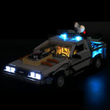 DIY building block lighting suitable for LEGO 10300 Back to the Future Time Machine, car LED remote control lighting - V.I.P Digital Presence