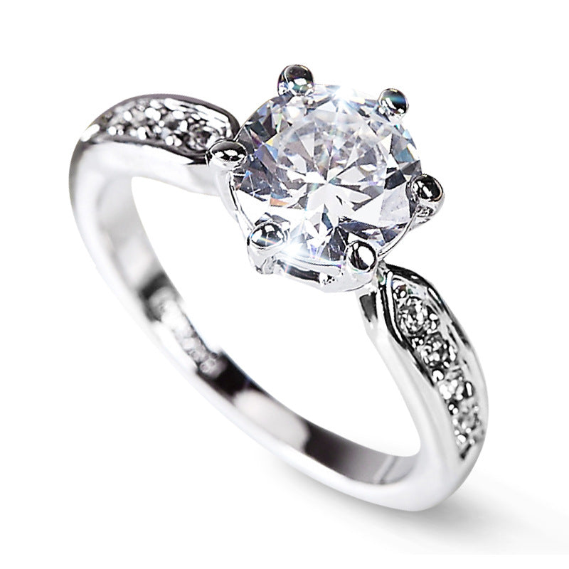 Elegant and luxurious wedding ring, women's Korean version of the living mouth ring - V.I.P Digital Presence