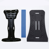 Masajeador de espalda ajustable multinivel con magnetoterapia para cintura, cuello, fitness, soporte lumbar y cervical, alivio del dolor. 