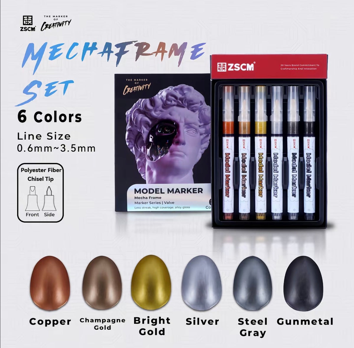 MetalInk Marker Set