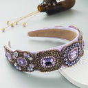 Hair Hoop Fashion New Bright Crystal Baroque Hair Band Hair Cave High Quality Small Fragrance Head Hoop Hair Accessories - V.I.P Digital Presence