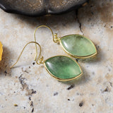Copper Stone Teardrop Earrings - V.I.P Digital Presence