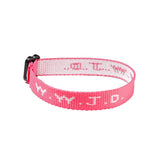 Alphabet Jacquard Printed Wrist Strap Bracelet Strap Unisex WWJD Bracelet Adjustable Bracelet - V.I.P Digital Presence