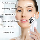 7-in-1 EMS Micro-Current Color Light Vibration LED Beauty Cleansing Import Instrument Face Lift Essence Import Instrument - V.I.P Digital Presence