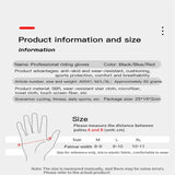 Men and women outdoor cycling windproof and cold proof motorcycle electric bike full finger touch screen anti slip gloves - V.I.P Digital Presence