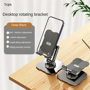 Mobile desktop stand rotatable foldable TV series tablet phone stand - V.I.P Digital Presence