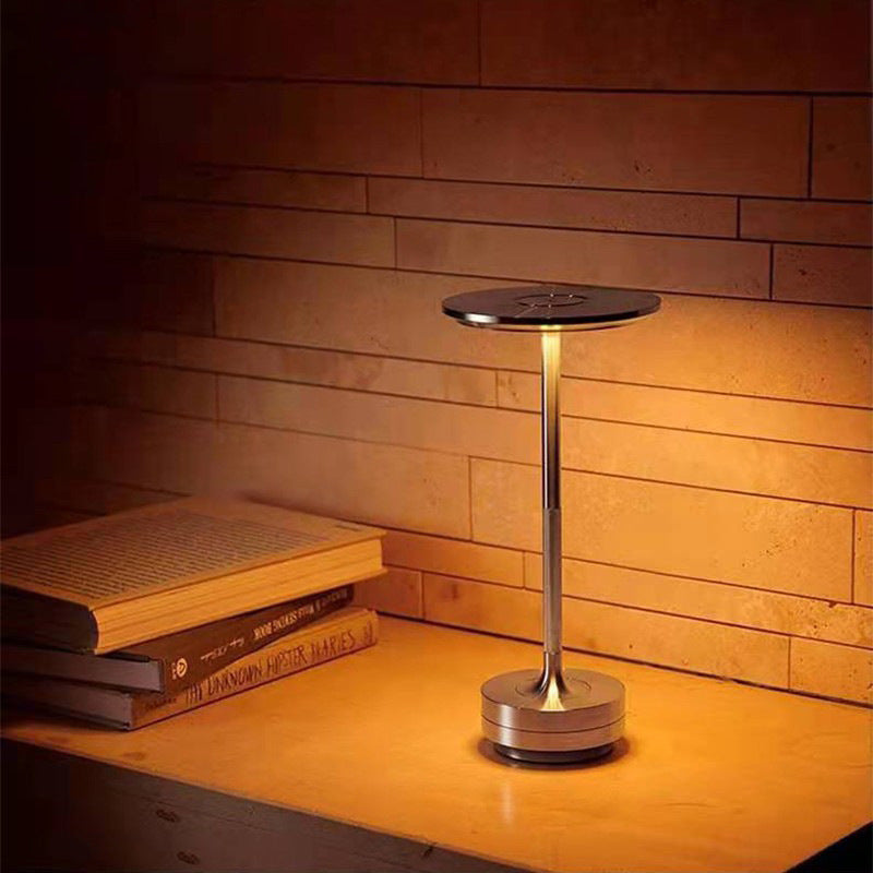 Japanese metal desk lamp rechargeable bar eye protection handheld lamp bedroom night light retro decorative atmosphere - V.I.P Digital Presence